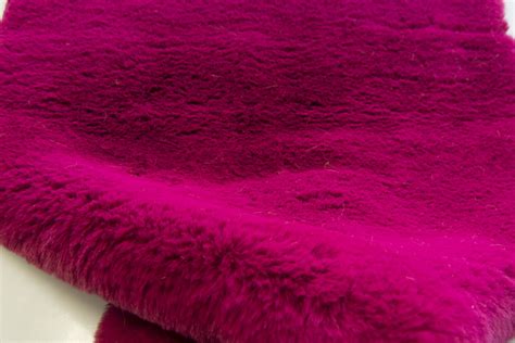 magenta metallic fur fabric|Hot Magenta Luxury Faux Fur .